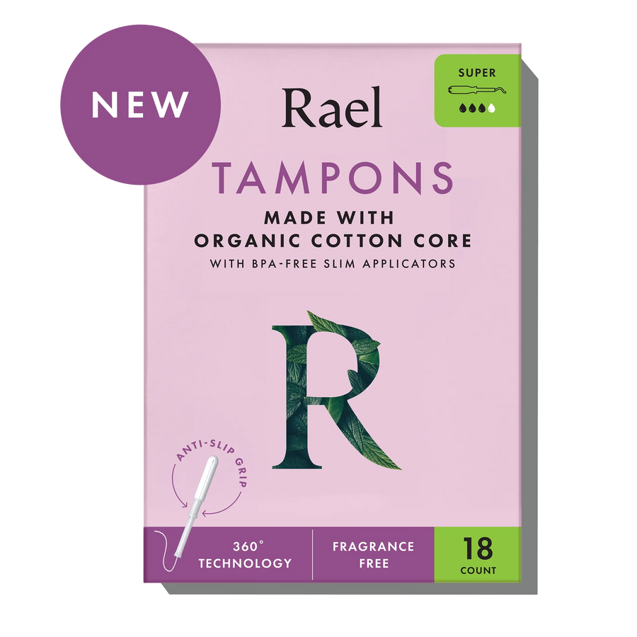Super Slim Applicator Tampons Made With Organic Cotton Y6