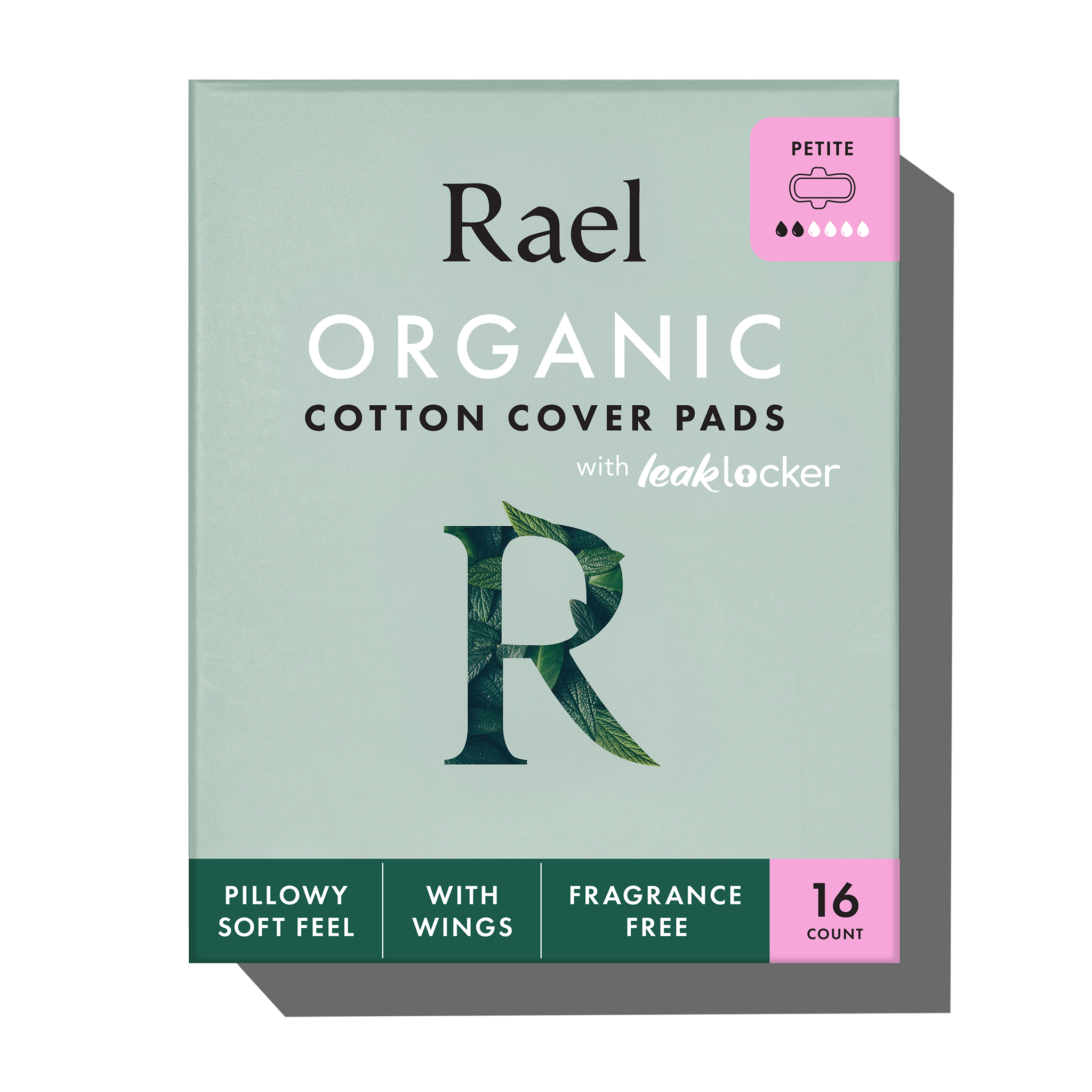Petite Organic Cotton Cover Pads With Wings