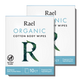 Organic Cotton Body Wipes - 2 Pack