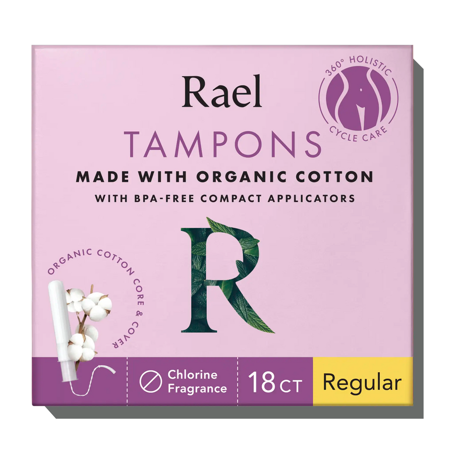 Regular Compact Tampons Made With Organic Cotton R9