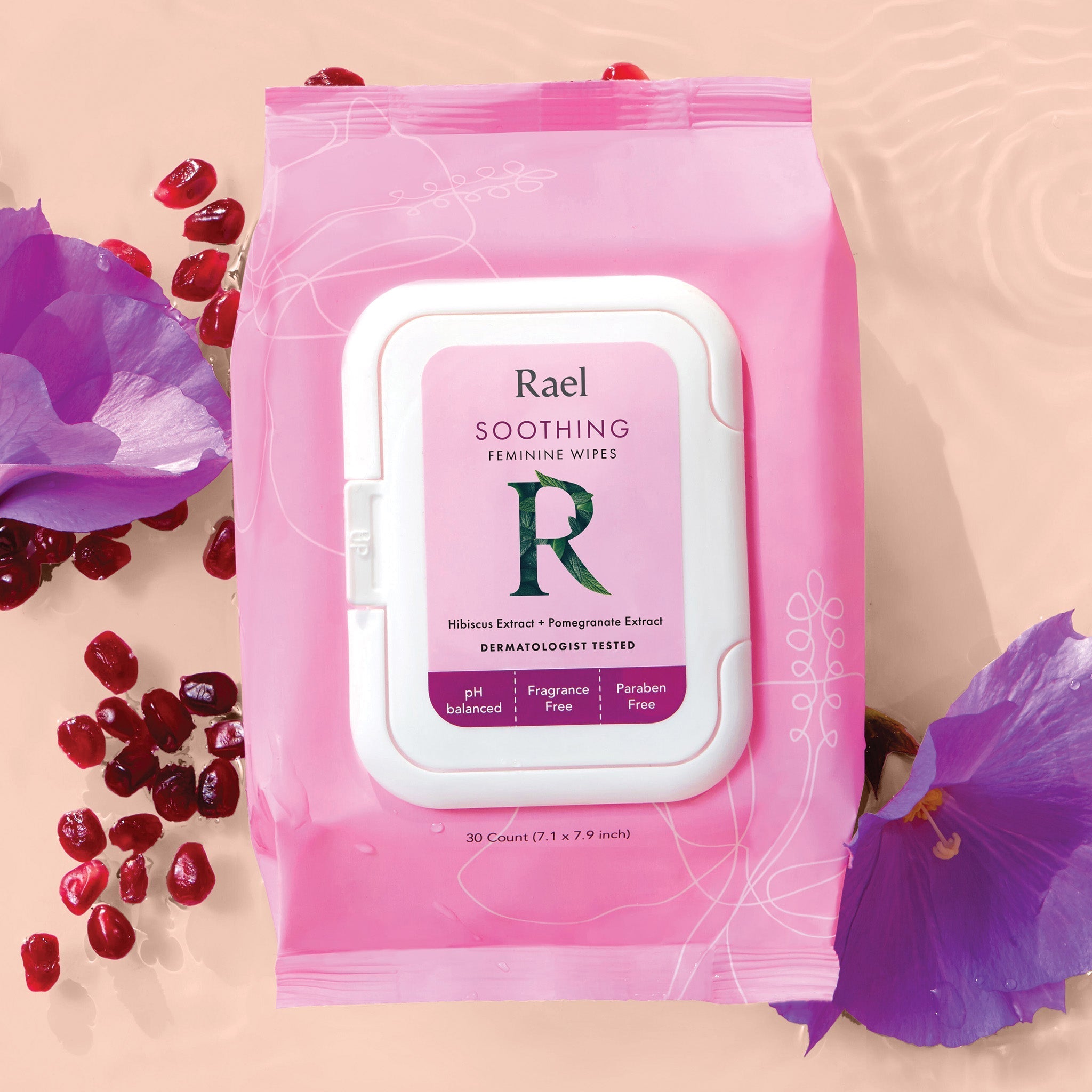Soothing Feminine Wipes - 2 Pack